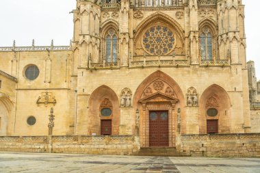 Santa Maria adlı Burgos Katedrali, Castilla Leon, İspanya