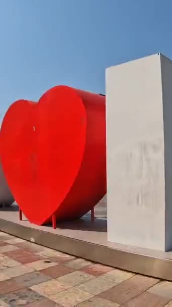 Hyperlapsus Monument Cheval Skanderbeg Sur Place Skanderbeg Tirana Albanie — Video