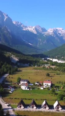 Valbona Vadisi, Theth Ulusal Parkı, Arnavutluk Alpleri, Arnavutluk.