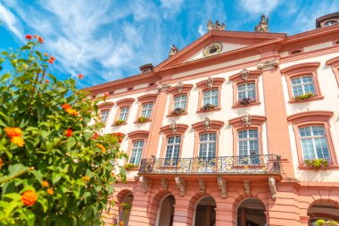 Almanya 'nın Kara Orman kentindeki güzel Gengenbach kasabası