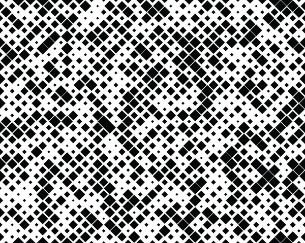 Geometriska Kvadrater Mosaik Sömlös Mönster Bakgrund Grafisk Illustration — Stock vektor