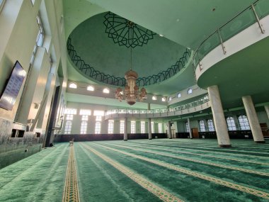 Saraybosna, Bosna-Hersek, 2 Kasım 2022, Saraybosna 'daki Kral Fahd Camii İçişleri