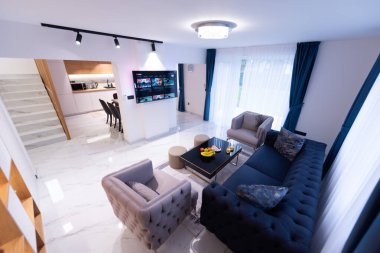 Modern lüks ev tasarımı, modaya uygun modern ev tasarımı