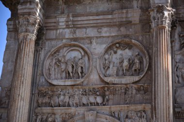 Rome, Italy, 7th June: Coliseum or Flavian Amphitheatre (Amphitheatrum Flavium or Colosseo)