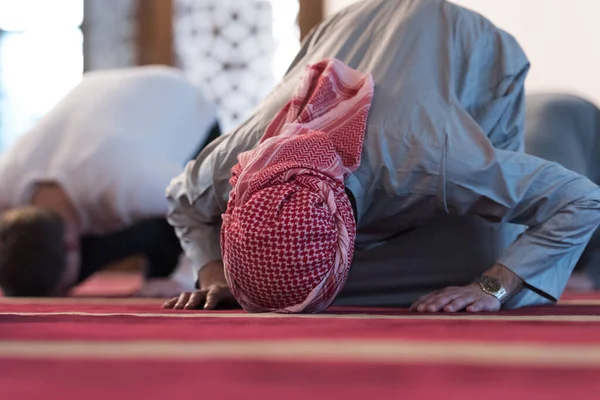Ramadan Gebet Islamisches Konzept Salah Bete Und Bete Mit Islamischen — Stockfoto