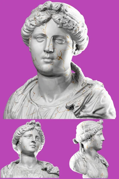 Fantastisk Återgivning Platons Staty Klassisk Stil — Stockfoto