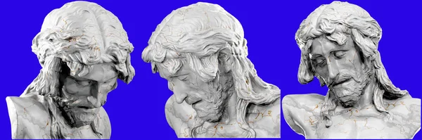 Superbe Rendu Statue Platon Dans Style Classique — Photo