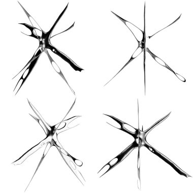 Pürüzsüz ve canlı metalik şekil göz alıcı terfiler için mükemmel