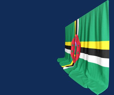 Dominik Bayrak Perdesi 3D 'de Dominica' nın Natur 'unu Kucaklıyor