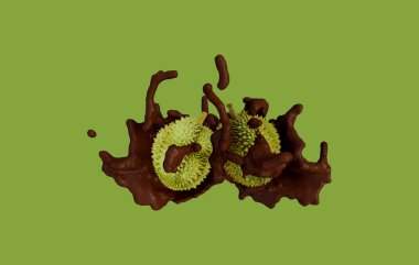 Ticari ve tasarım amacı için Durian 'ın en iyi 3D canlandırması