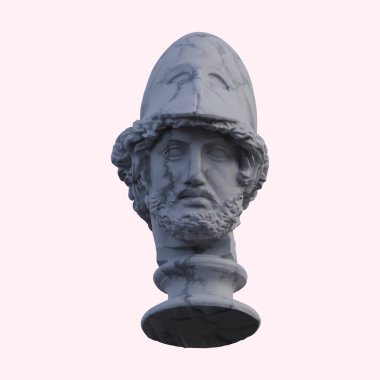 Fotoğraf heykeli, 3D çizimler, izole edilmiş, arzu için mükemmel.