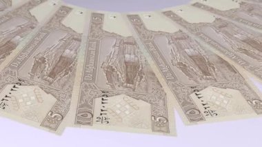 Lovely Looping Design 5 Afgan Curency of Afghanistan