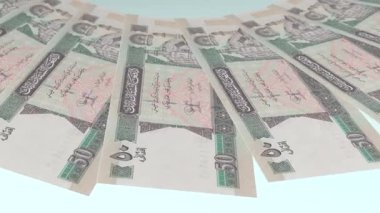 Sevimli Döngü Tasarımı Afganistan 'ın 50 Afgan Curency' si