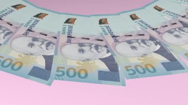 Rüya Gibi Döngü Tasarımı Arnavutluk 'un 500 Lek Curency