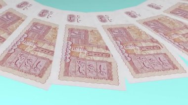 Cezayir 'in Büyüleyici Döngü Tasarımı Dinar Kuraklığı