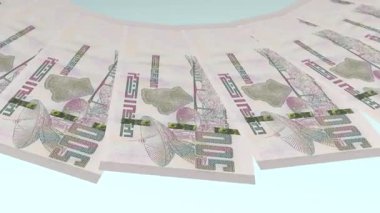 Büyüleyici Döngü Tasarımı 500 Cezayir Curency