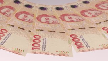 Neşeli Döngü Tasarımı: Arjantin 'in 1000 Pezosu