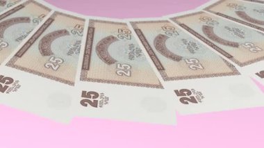 Parıldayan Döngü Tasarımı Ermenistan 'ın 25 Dram İyileştiriciliği