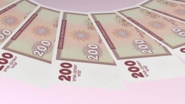 Parıldayan Döngü Tasarımı Ermenistan 'ın 200 Dram İyileştiriciliği