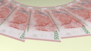 Parlayan Döngü Tasarımı Ermenistan 'ın 5000 Dram İyileştiriciliği