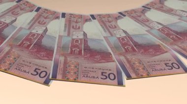 Olağanüstü Döngü Tasarımı 50 Florin Aruba Curency