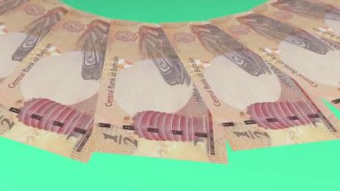 Romantik Döngü Tasarımı 0.5 Dinar Bahreyn BHD Curency