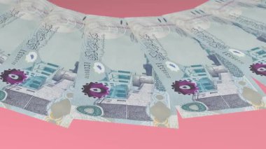 Romantik Döngü Tasarımı 5 Dinar Bahreyn BHD Curency