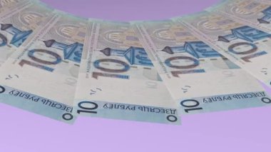 Gösterişli Döngü Tasarımı Belarus 'un 10 Ruble Para Birimi