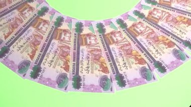 Brunei Darussalam 'ın Dekoratif Döngü Tasarımı 25 Ringgit Curency