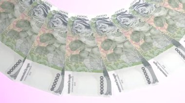 Büyüleyici Döngü Tasarımı Kamboçya 'nın 100000 Riel Curency