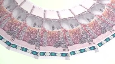 Büyüleyici Döngü Tasarımı Kamboçya 'nın 20.000 Riel Curency