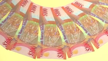 Büyüyen Döngü Tasarımı Cayman Adasının 100 Dolarlık Curency