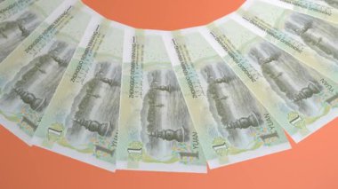 Hayali Döngü Tasarımı Çin 'in 20 Yuan Renminbi Curency