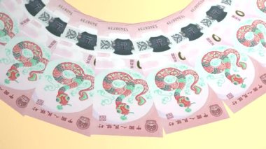 Hayali Döngü Tasarımı: Çin 'in 5 Yuan Renminbi Curency