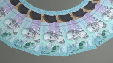 Kosta Rika 'nın Güzel Döngü Tasarımı 2000 Kolon Curency