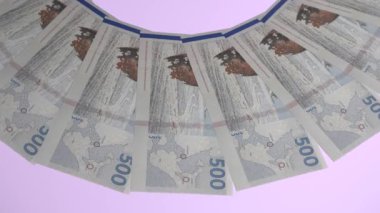 Artırılmış Döngü Tasarımı Danimarka 'nın 500 Krone Curency