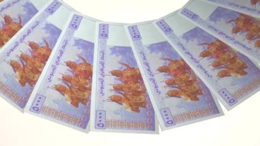 Djibouti 'nin Amblemli Döngü Tasarımı 5000 Frank Curency