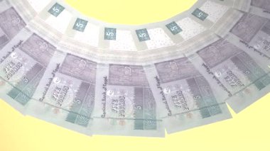 Resmi Döngü Tasarımı Mısır 'ın 5 Pound Kuraklığı