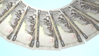 Büyüleyici Döngü Tasarımı Eritre 'nin 50 Nakfa Curency