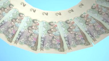 Gösterişli Döngü Tasarımı 2 Fiji Doları Curency of Fiji