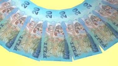 Parlak Döngü Tasarımı 20 Fiji Doları Kuraklığı