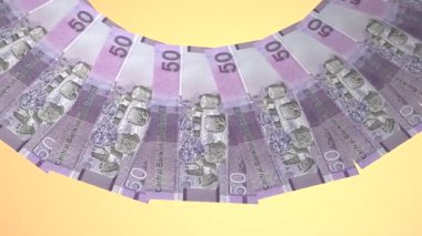 Sevimli Döngü Tasarımı Gambiya 'nın 50 Dalasi Curency