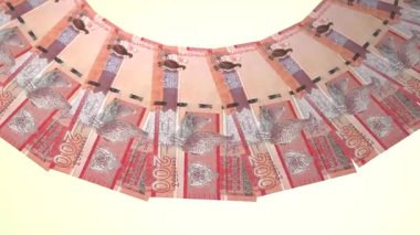 Sevimli Döngü Tasarımı Gambiya 'nın 200 Dalasi Curency