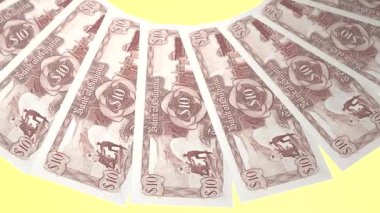 Kusursuz Döngü Tasarımı 10 Guyanese Dolar Kuraklığı Guyana