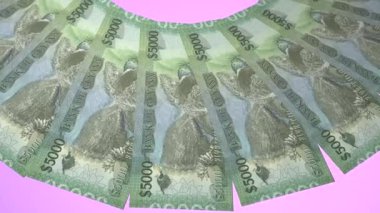 Kusursuz Döngü Tasarımı 5000 Guyanese Doları Guyana Curency