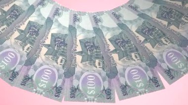 Kusursuz Döngü Tasarımı Guyana 'nın 100 Guyanese Doları Kuraklığı