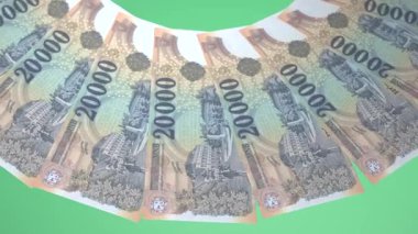 Rafine Döngü Tasarımı Macaristan 'ın 20.000 Forint Curency