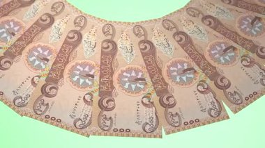 Akıllı Döngü Tasarımı Irak 'ın 1000 Dinar Curency' si