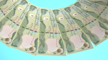 Akıllı Döngü Tasarımı Irak 'ın 1000 Dinar Curency' si