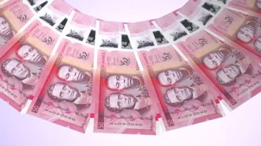 Kurnaz Döngü Tasarımı Jamaika 'nın 50 Dolarlık Curency